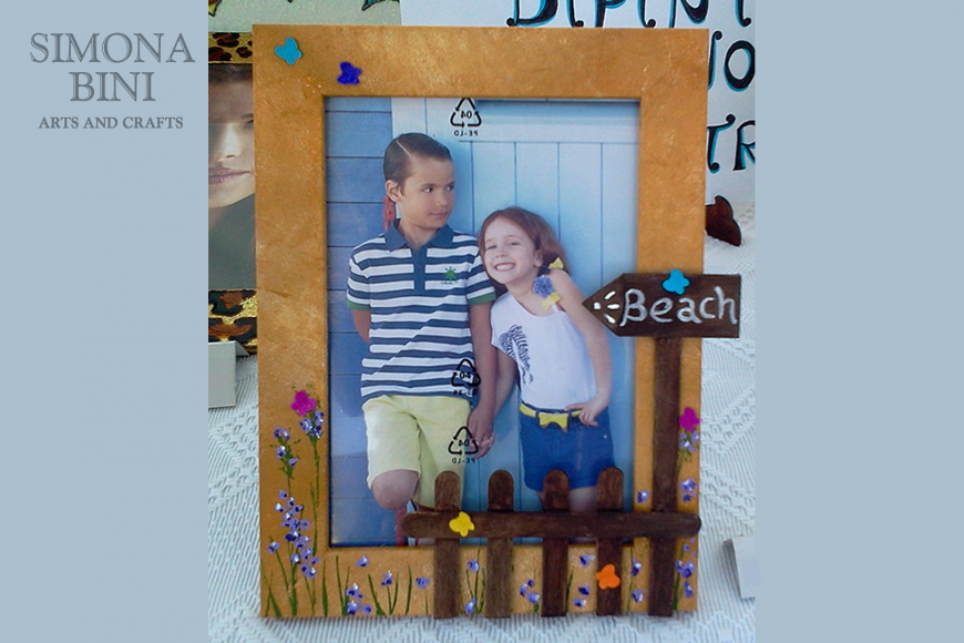 Cornice Beach – Beach Picture Frame