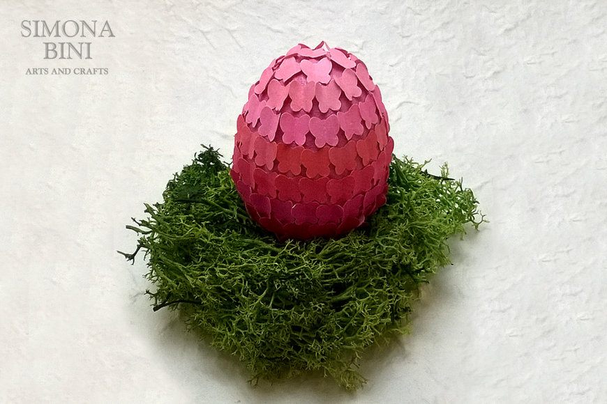 Ovetto di Pasqua rosa – Pink Easter egg