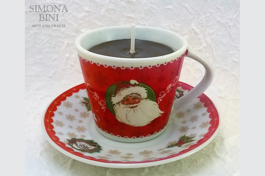 Tazze e tazzine candela per Natale – Candle cups for Christmas