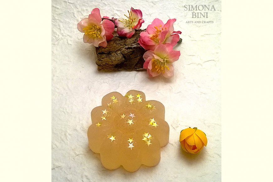 Sapone a forma di fiore – Soap in flower shape