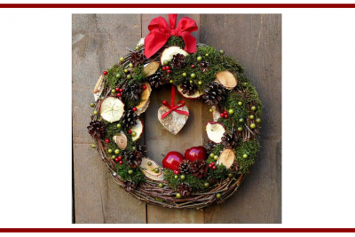 Idee di ghirlande natalizie dal web – Christmas wreaths from the web
