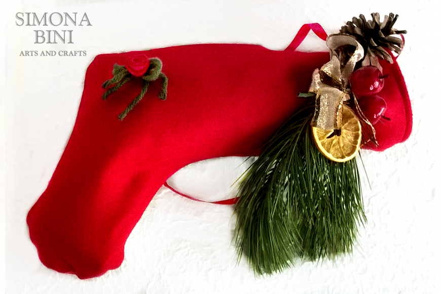La calza riciclata della Befana –  The Befana recycled stocking